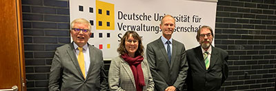 Promotion in Kooperation mit der Universität Speyer